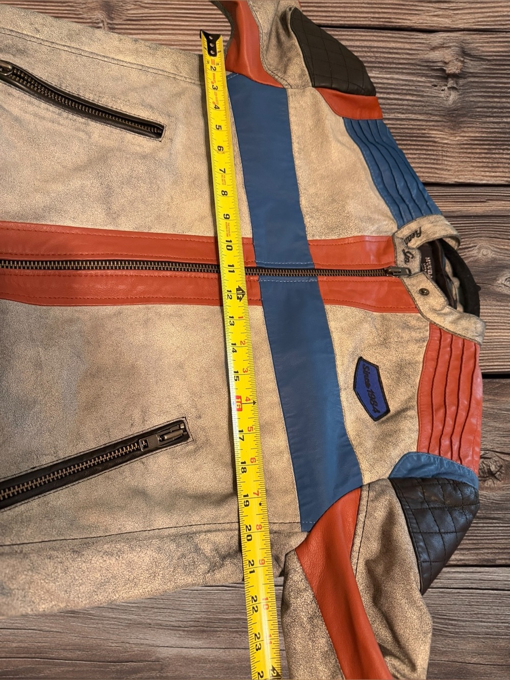 Muubaa Racing Moto Jacket Size L - Picture 13 of 16